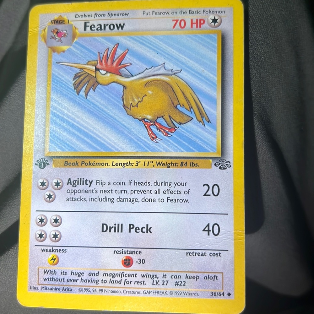 Fearow 1st edition